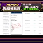 Bukti Jp MEME4D Slot Online 21 DESEMBER 2024