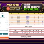 Bukti Jp MEME4D Togel Online 15 JANUARI 2025
