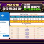 Bukti Jp MEME4D Togel Online 17 JANUARI 2025