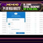 Bukti Jp MEME4D Slot Online 13 Februari 2025