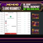 Bukti Jp MEME4D Slot Online 04 Februari 2025