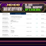 Bukti Jp MEME4D Slot Online 04 Februari 2025