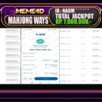 Bukti Jp MEME4D Slot Online 22 Februari 2025