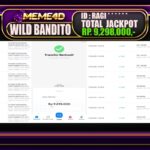Bukti Jp MEME4D Slot Online 13 Februari 2025
