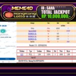 Bukti Jp MEME4D Togel Online 05 Februari 2025