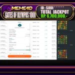 Bukti Jp MEME4D Slot Online 11 Februari 2025