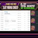Bukti Jp MEME4D Slot Online 28 Maret 2025