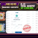 Bukti Jp MEME4D Slot Online 16 Maret 2025
