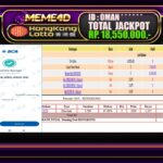 Bukti Jp MEME4D Togel Online 18 April 2025