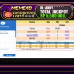 Bukti Jp MEME4D Togel Online 25 April 2025