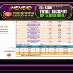 Bukti Jp MEME4D Togel Online 22 April 2025