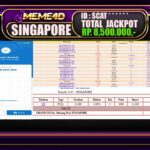 Bukti Jp MEME4D Togel Online 15 April 2025