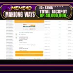 Bukti Jp MEME4D Slot Online 08 April 2025