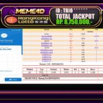 Bukti Jp MEME4D Togel Online 11 April 2025