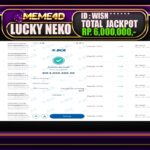 Bukti Jp MEME4D Slot Online 03 April 2025
