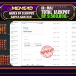 Bukti Jp MEME4D Slot Online 14 Mei 2025