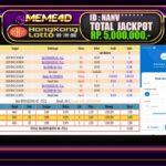 Bukti Jp MEME4D Togel Online 03 Mei 2025
