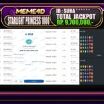 Bukti Jp MEME4D Slot Online 16 Mei 2025