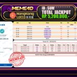 Bukti Jp MEME4D Togel Online 17 Mei 2025