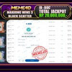 Bukti Jp MEME4D Slot Online 24 Juni 2025