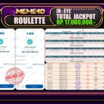 Bukti Jp MEME4D Casino Online 27 Juni 2025
