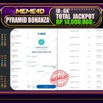 Bukti Jp MEME4D Slot Online 21 Juni 2025