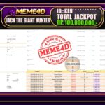 Bukti Jp MEME4D Slot Online 21 Juni 2025