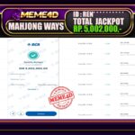 Bukti Jp MEME4D Slot Online 20 Juni 2025