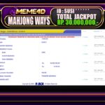 Bukti Jp MEME4D Slot Online 15 Juni 2025