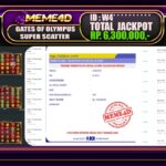 Bukti Jp MEME4D Slot Online 20 Juni 2025