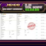 Bukti Jp MEME4D Slot Online 14 Juli 2025