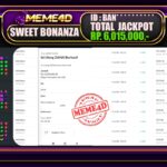 Bukti Jp MEME4D Slot Online 01 Juli 2025