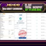 Bukti Jp MEME4D Slot Online 02 Juli 2025