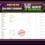 Bukti Jp MEME4D Slot Online 02 Juli 2025