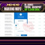 Bukti Jp MEME4D Slot Online 26 Juli 2025