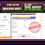 Bukti Jp MEME4D Slot Online 12 Juli 2025