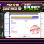 Bukti Jp MEME4D Slot Online 16 Juli 2025