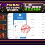 Bukti Jp MEME4D Slot Online 09 Juli 2025
