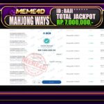 Bukti Jp MEME4D Slot Online 04 AGUSTUS 2025