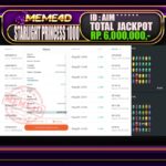 Bukti Jp MEME4D Slot Online 17 AGUSTUS 2025