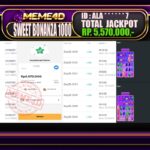 Bukti Jp MEME4D Slot Online 28 Agustus 2025