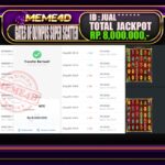 Bukti Jp MEME4D Slot Online 21 Agustus 2025