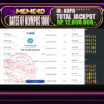 Bukti Jp MEME4D Slot Online 28 Agustus 2025