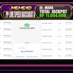 Bukti Jp MEME4D Casino Online 20 Agustus 2025