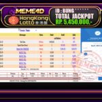 Bukti Jp MEME4D Togel Online 07 September 2025