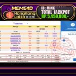 Bukti Jp MEME4D Togel Online 21 September 2025