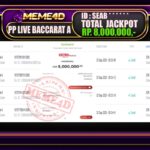 Bukti Jp MEME4D Casino Online 30 September 2025