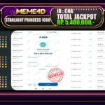 Bukti Jp MEME4D Slot Online 24 Oktober 2025
