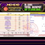 Bukti Jp MEME4D Togel Online 05 Oktober 2025