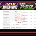 Bukti Jp MEME4D Slot Online 08 Oktober 2025
